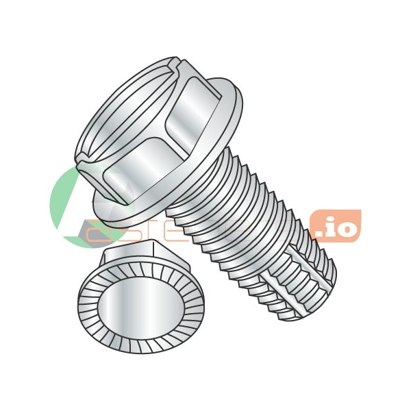 Newport Fasteners Self-Drilling Screw, 2 in, Zinc Plated Steel External Hex Drive, 1000 PK 334606 - main
